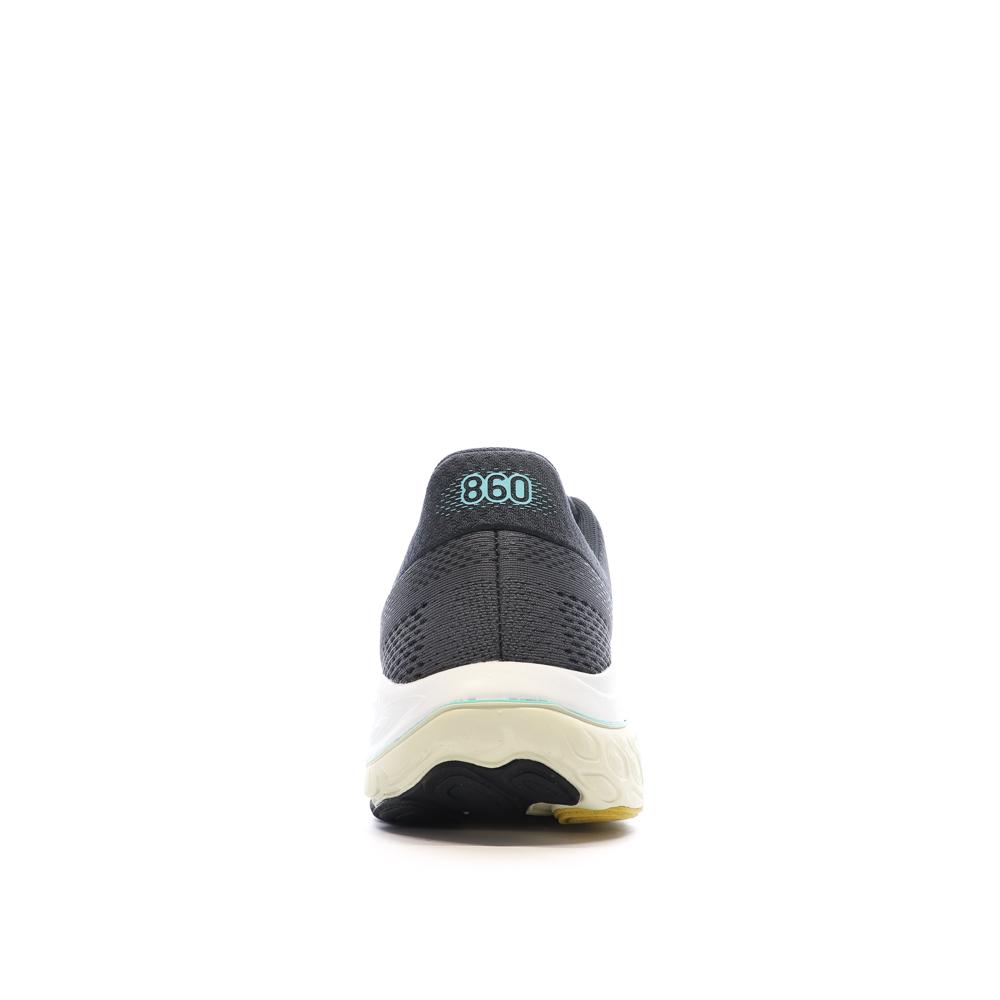 Chaussures running Grises Homme New Balance 860 Magnet vue 3