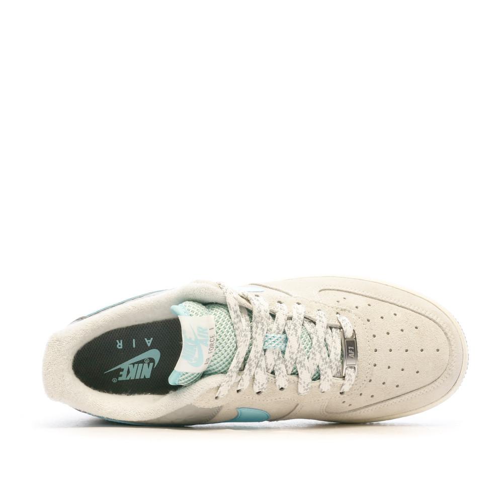 Baskets Grise Mixte Nike Air Force 1 vue 4