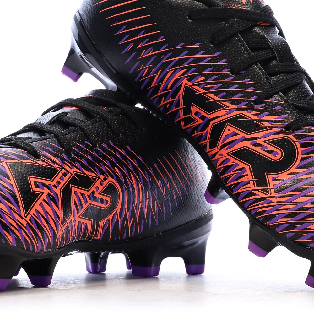 Chaussures de Foot Noir/Violet Junior Puma Future 8 Play FG/AG Jr vue 7