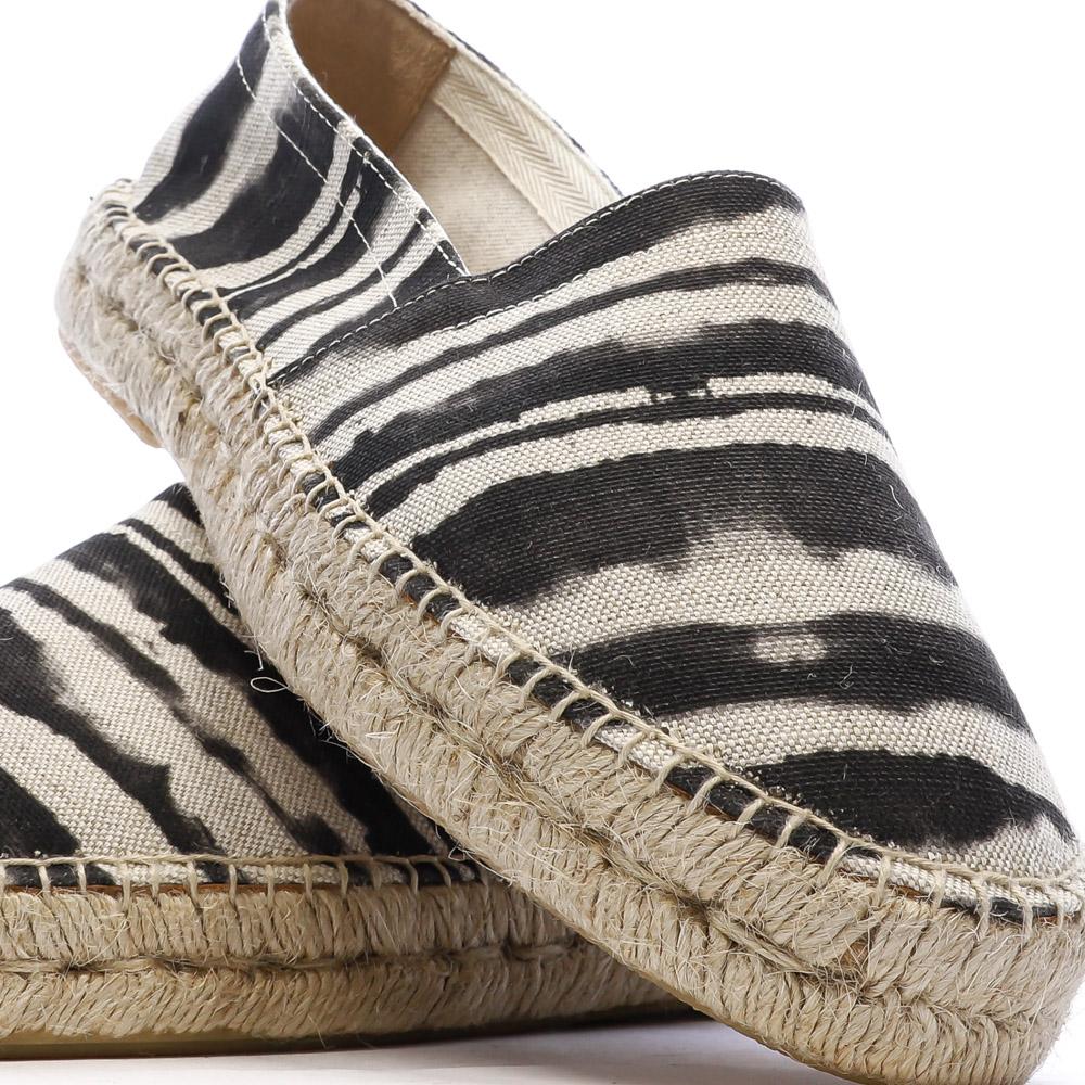 Espadrillas negras/beige para hombre Pare Gabia Anitz ver 7