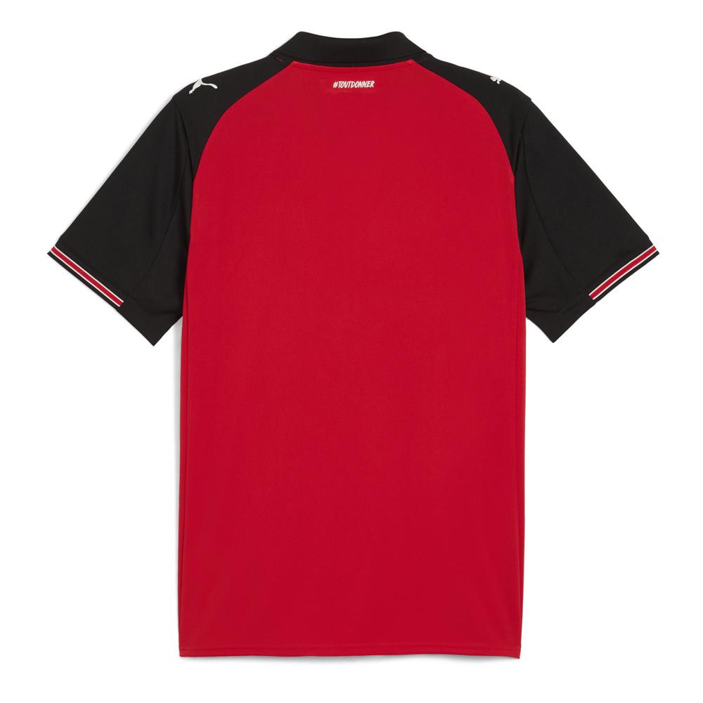 STADE RENNAIS Milan Maillot de Football Rouge/Noir Homme Puma 25/26 vue 2
