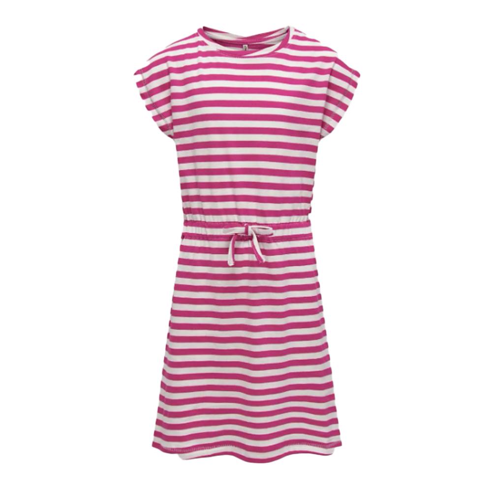 Robe Blanche/Rose Fille Kids ONLY Kogmay pas cher