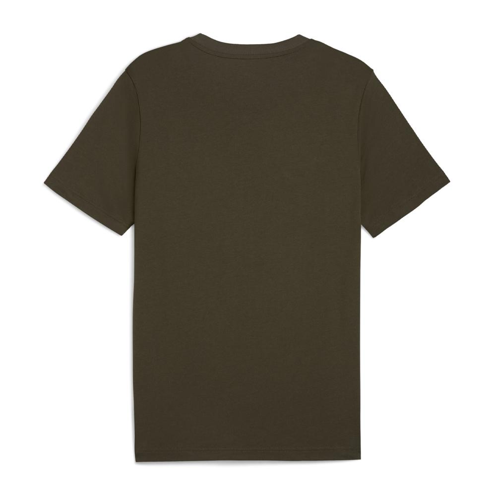 T-Shirt Kaki Homme Puma Color vue 2