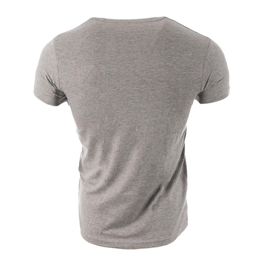 T-shirt Gris Homme Schott Lloyd vue 2