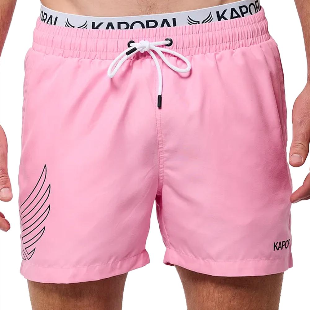 Maillot de bain Rose Homme Kaporal TASTY pas cher