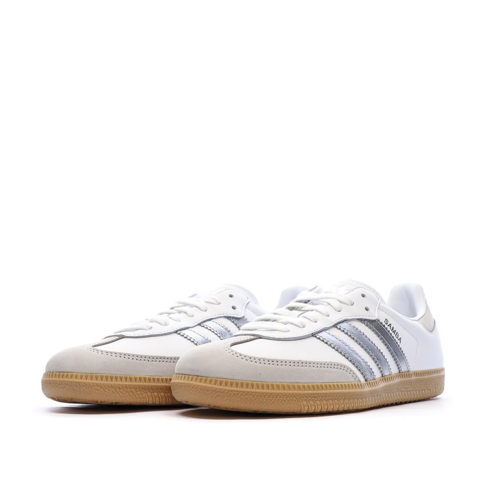 Women’s White/Silver Adidas Samba OG W Trainers Photo of the Espace des Marques %store% store - view of %key%