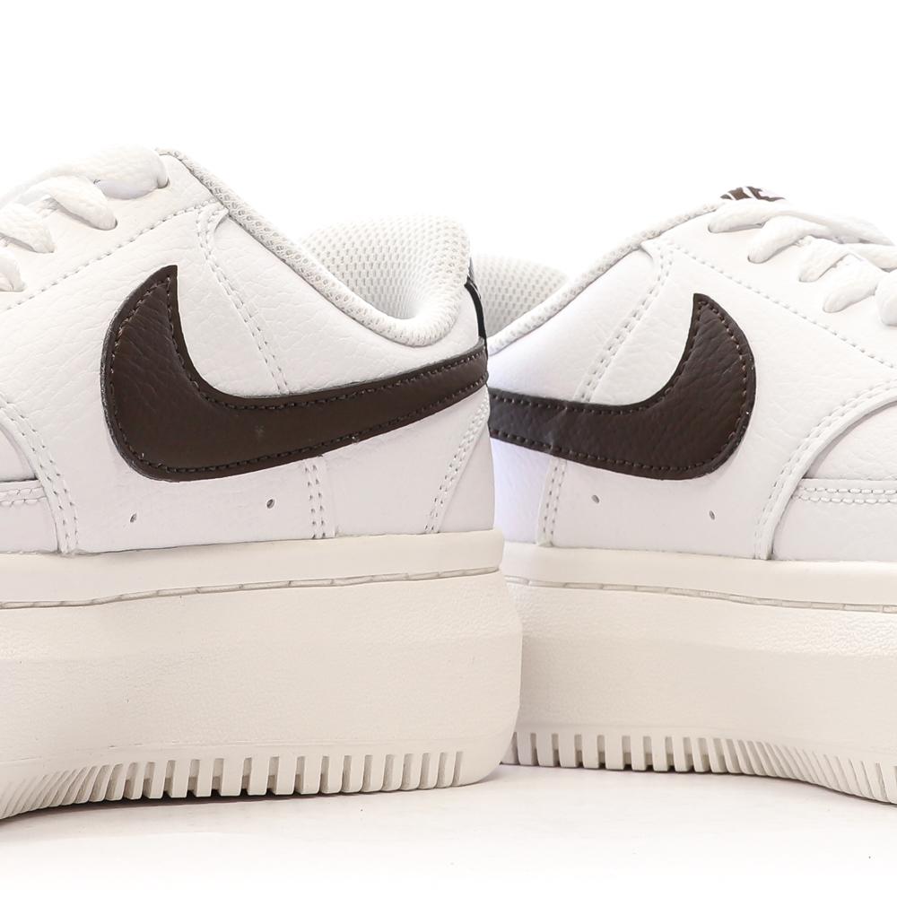 Baskets Blanc/ Noir Femme Nike Court Vision Alta vue 7