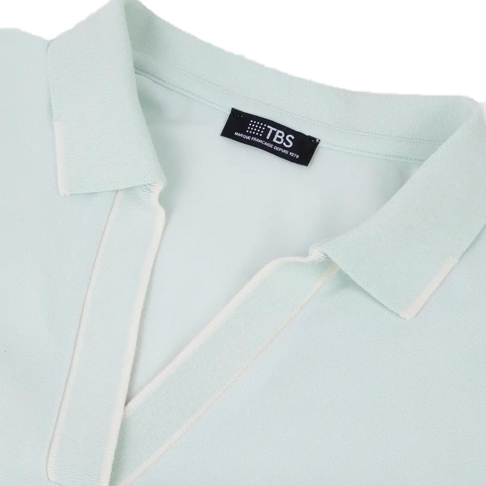 TBS Nuage Women’s Blue Polo Shirt Photo of the Espace des Marques %store% store - view of %key%