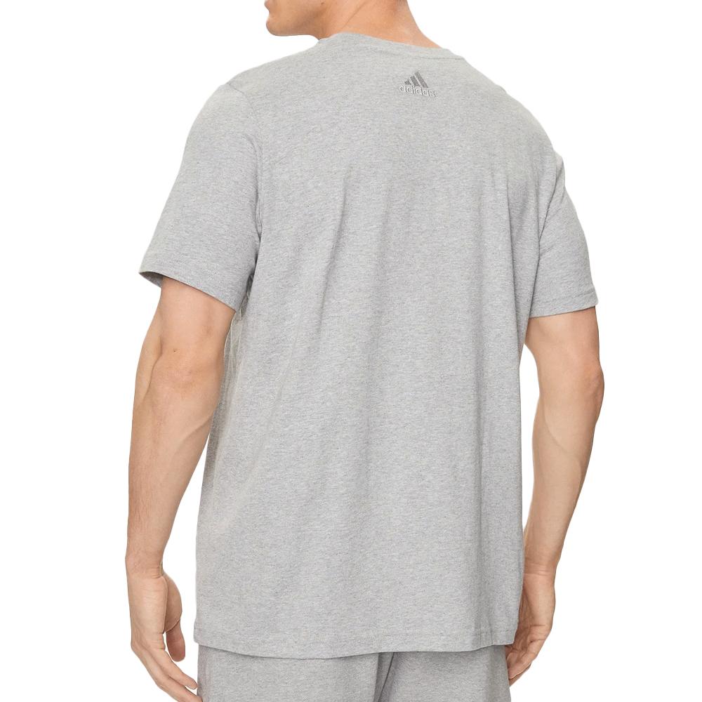 T-shirt Gris Homme Adidas IC9350 vue 2