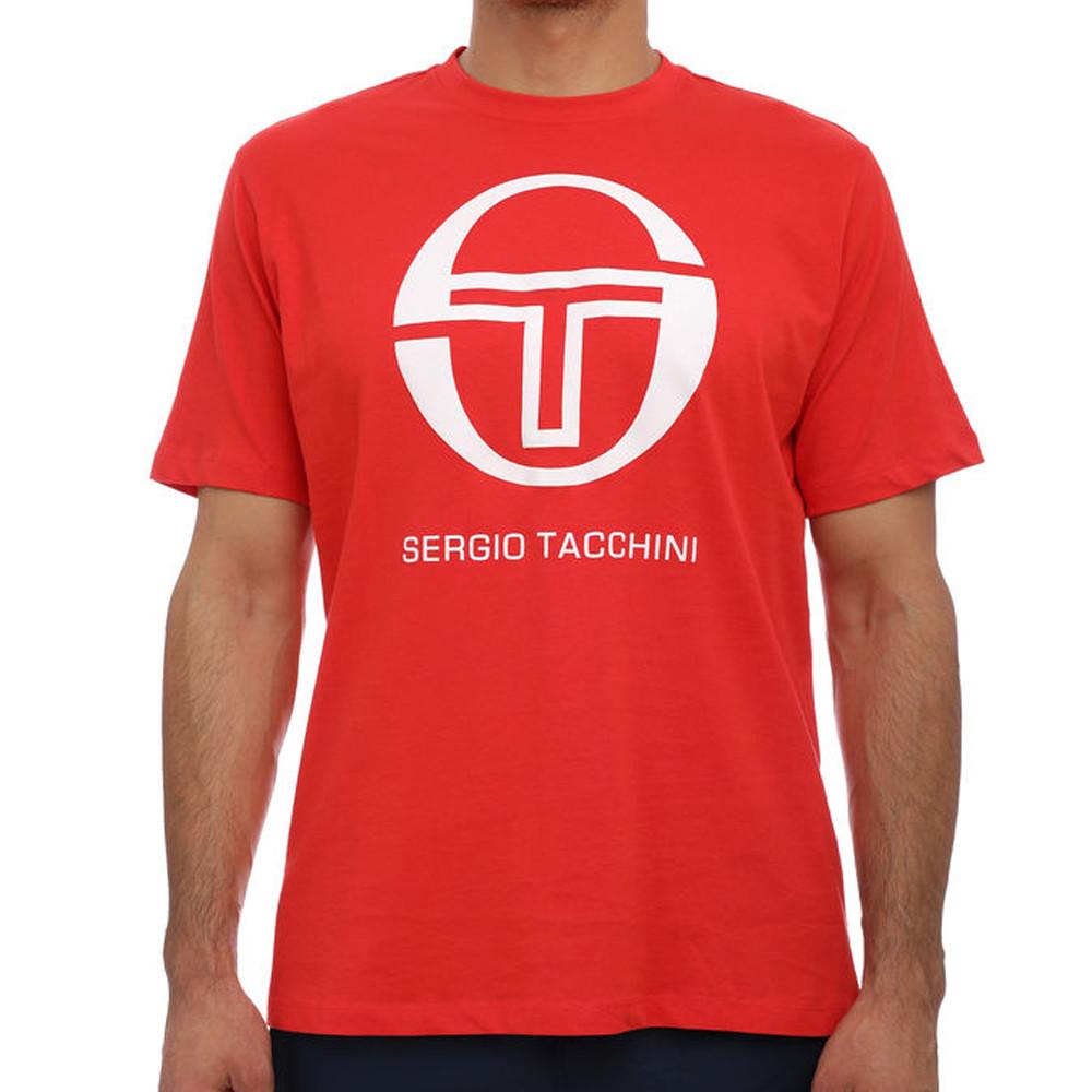 T-shirt Rouge Homme Sergio Tacchini Iberis pas cher