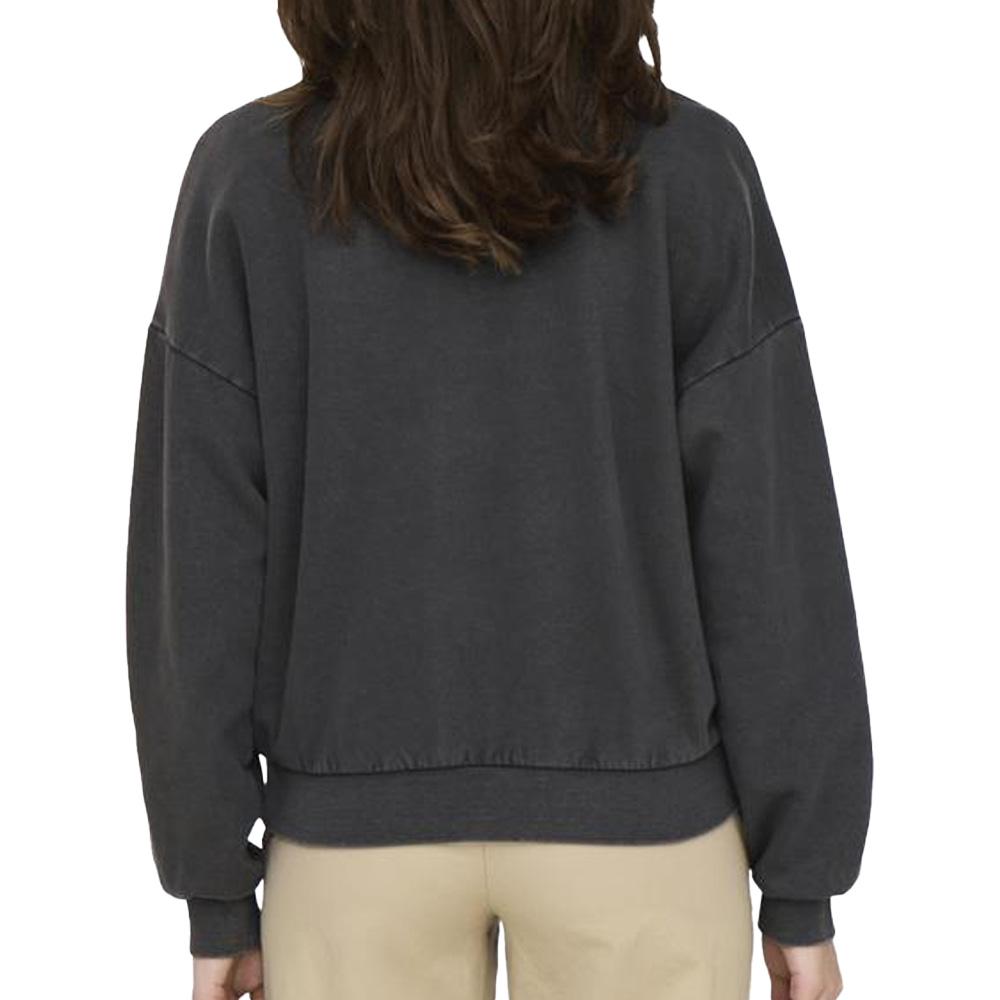 Sweat Gris Femme Only Lauren vue 2
