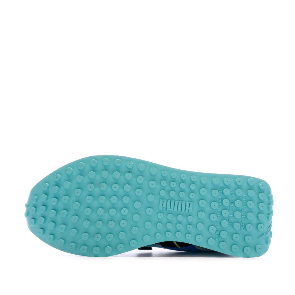 Baskets Grise Garçon Puma Future Rider Twofold Jr vue 4