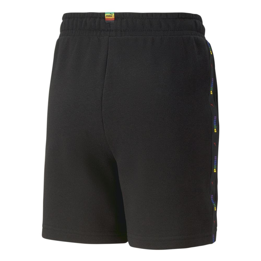Short Noir Garçon Puma Tape Love vue 2