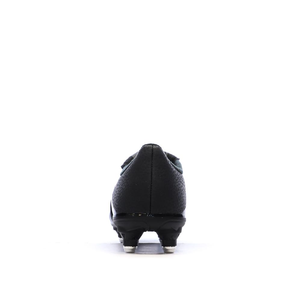 Zapatillas de fútbol negras para niños Adidas Predator League FT SG ver 3