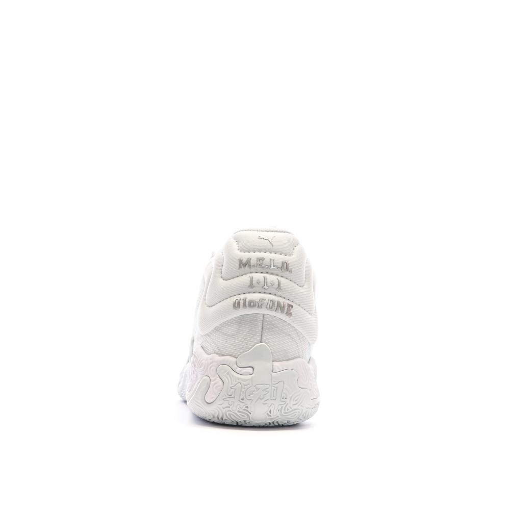 Chaussures de basket Blanches Garçon/Fille Puma Mb.03 Iridescent vue 3