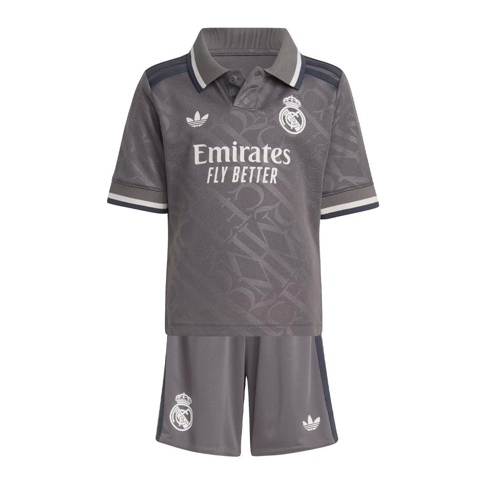 Real Madrid Mini-Kit Tenue Third Adidas 24/25 pas cher