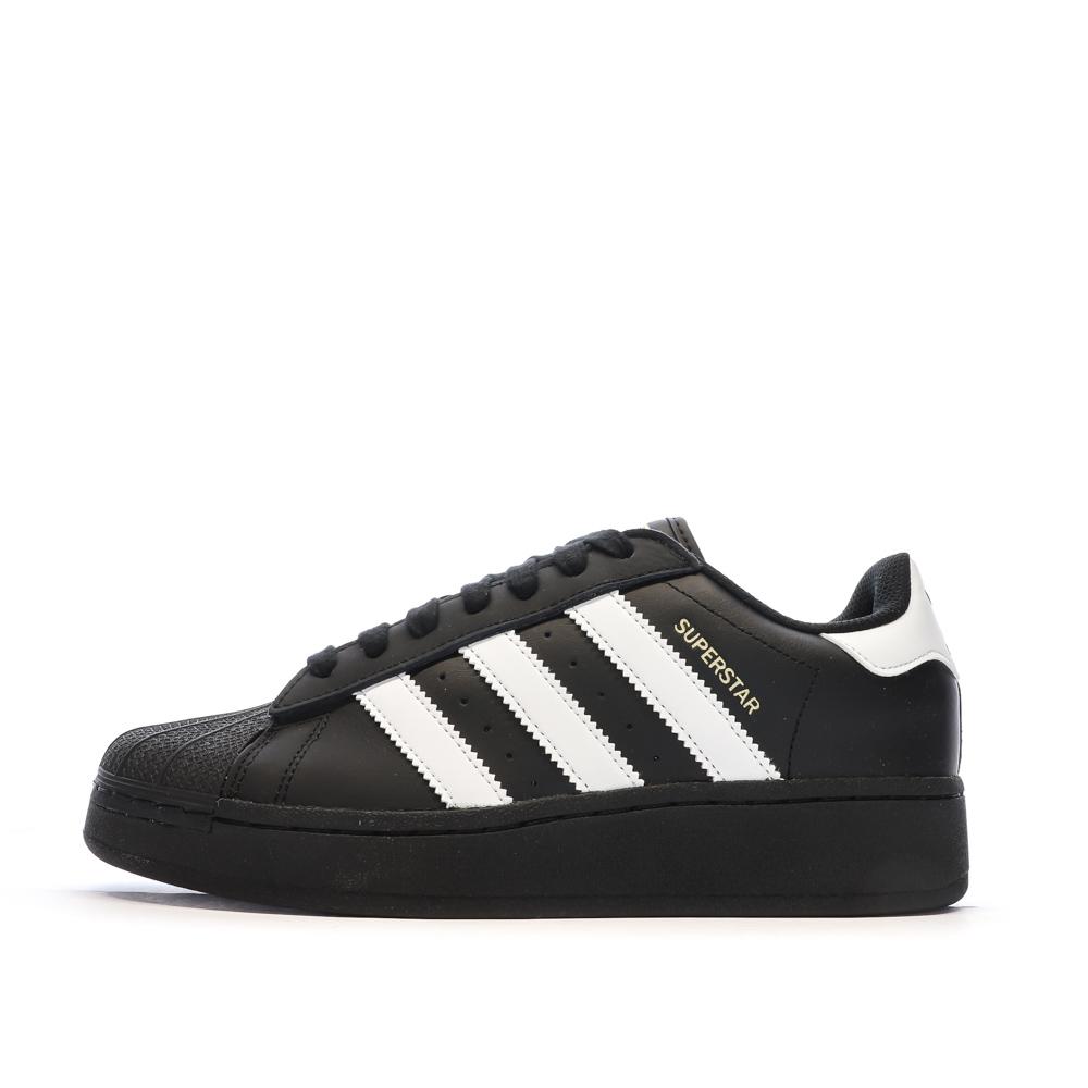 Baskets Noires/Blanches Homme Adidas Superstar Xlg pas cher