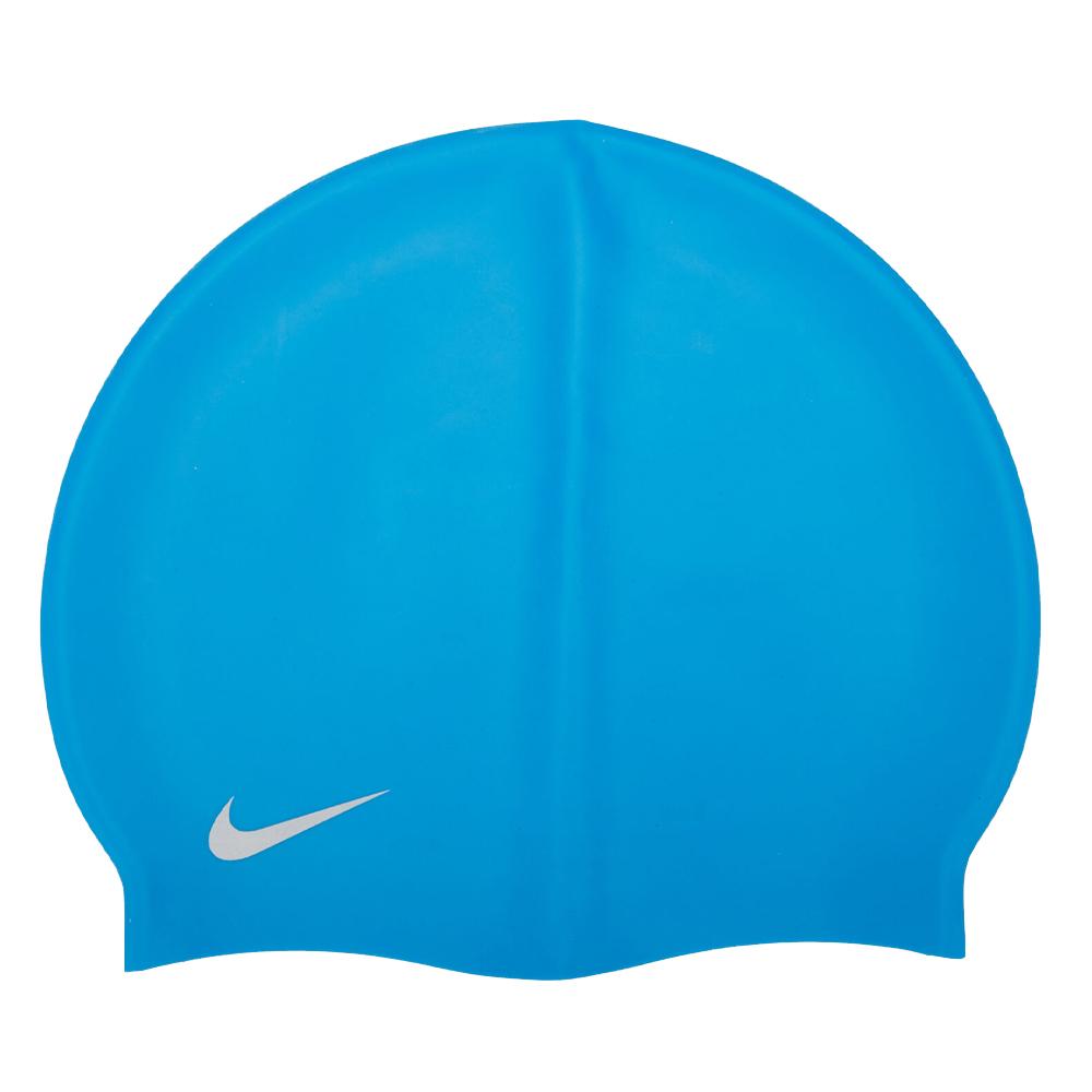 Bonnet de bain Bleu Fluo Fille Nike TESS0106 pas cher