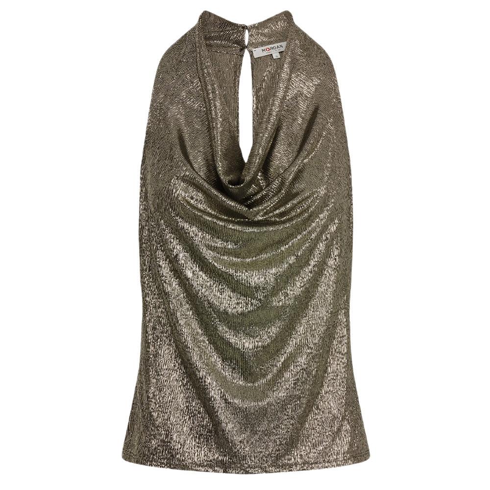 T-Shirt Doré/Noir Femme Morgan DREA vue 2