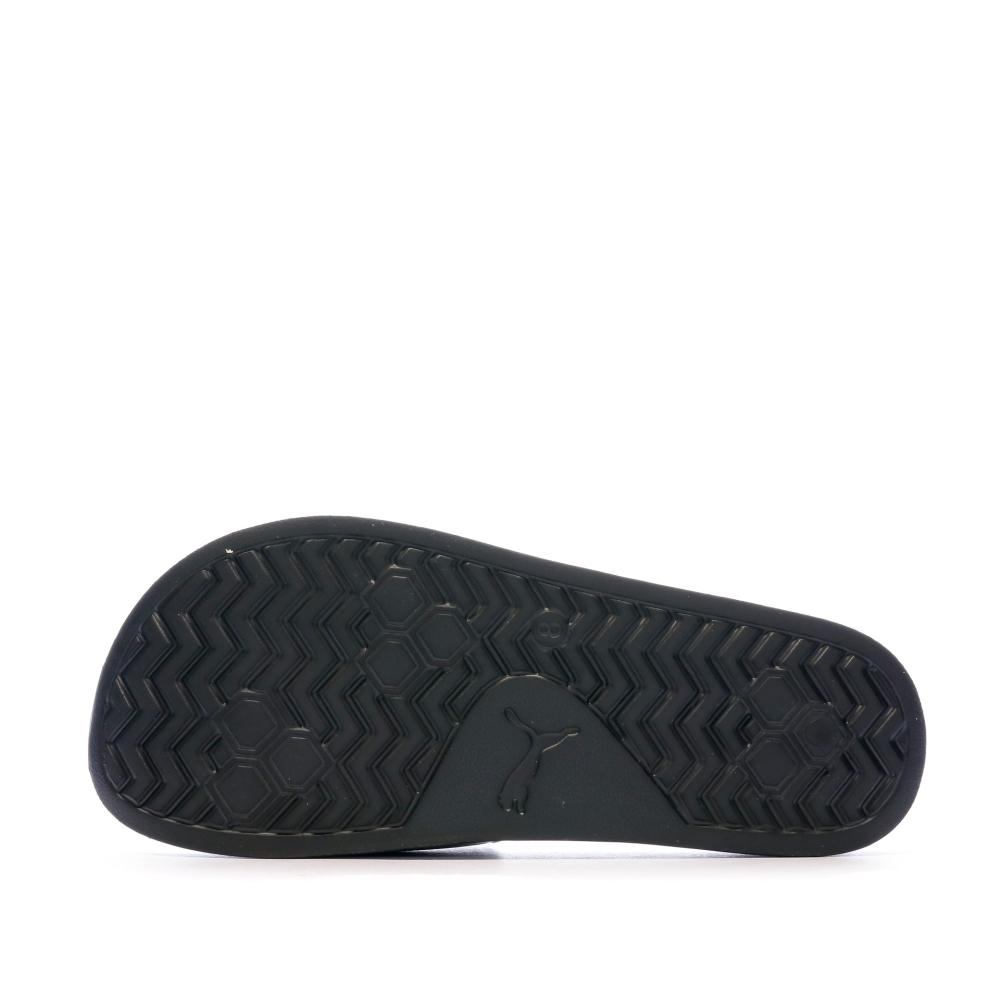 Claquettes Noir/Blanc Homme Puma Leadcat 2.0 Elevate vue 2