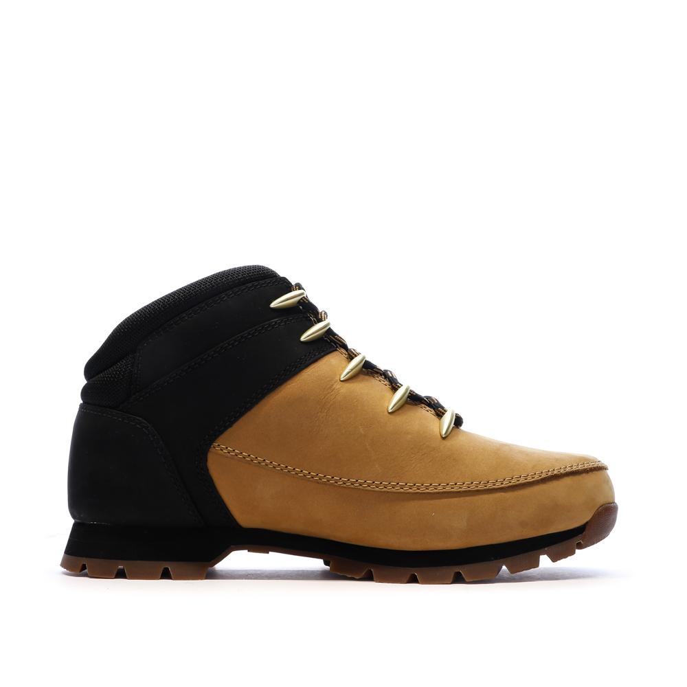 Baskets Camel/Noires Homme Timberland Euro vue 2