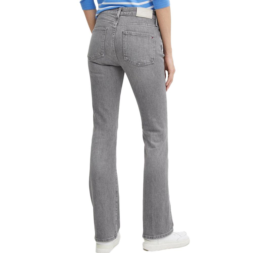 Jeans Bootcut Gris Femme Tommy Hilfiger Gya vue 2