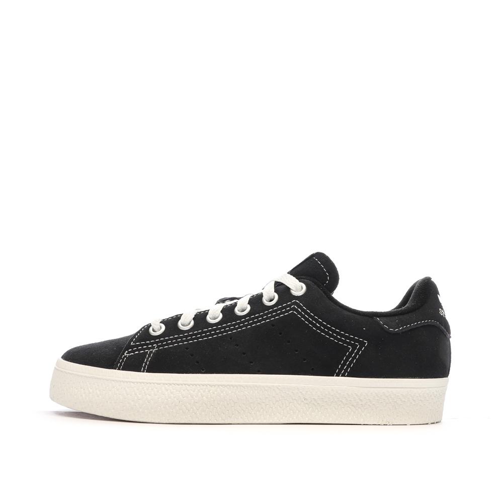 Baskets Noires Garçon/Fille Adidas Stan Smith pas cher