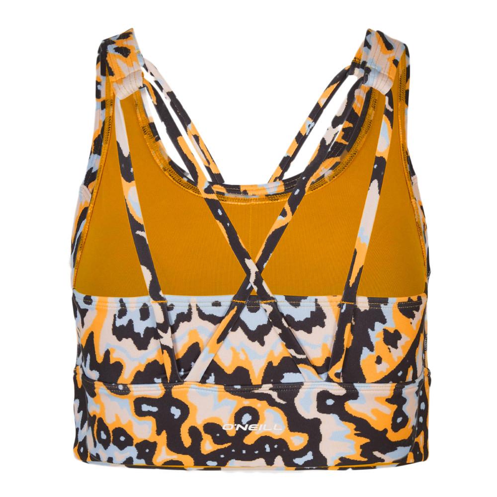 Brassière Noire/Orange Femme O'Neill Yoga vue 2