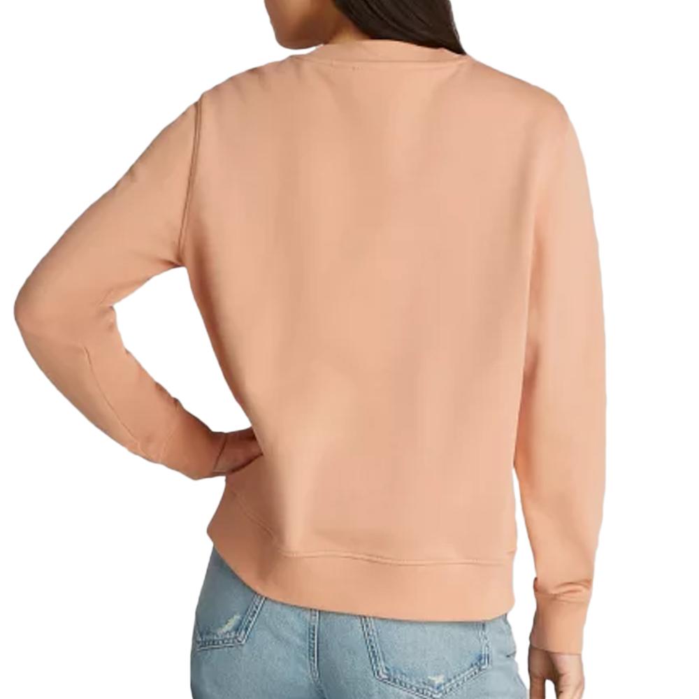 Sweat Orange Femme Calvin Klein Gradient Monologo vue 2