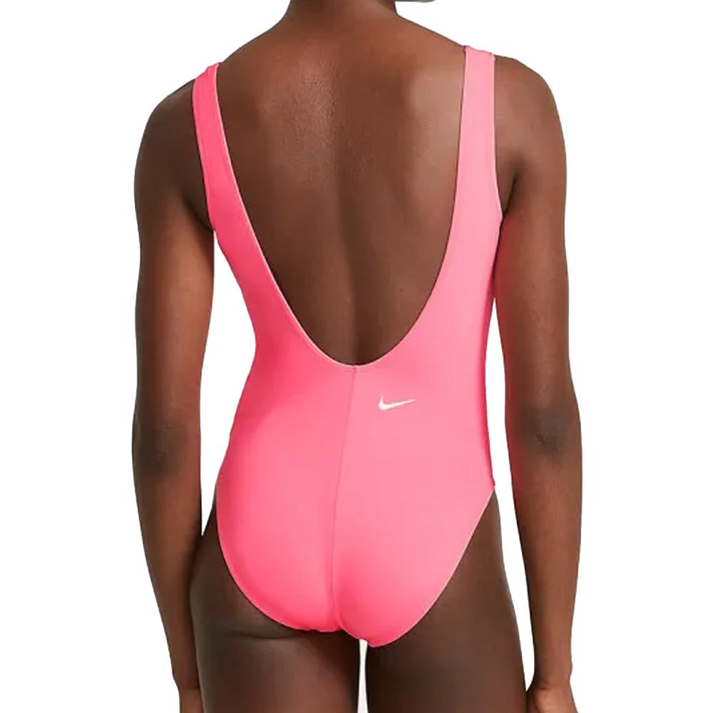 Maillot de bain Rose Femme Nike Back vue 2