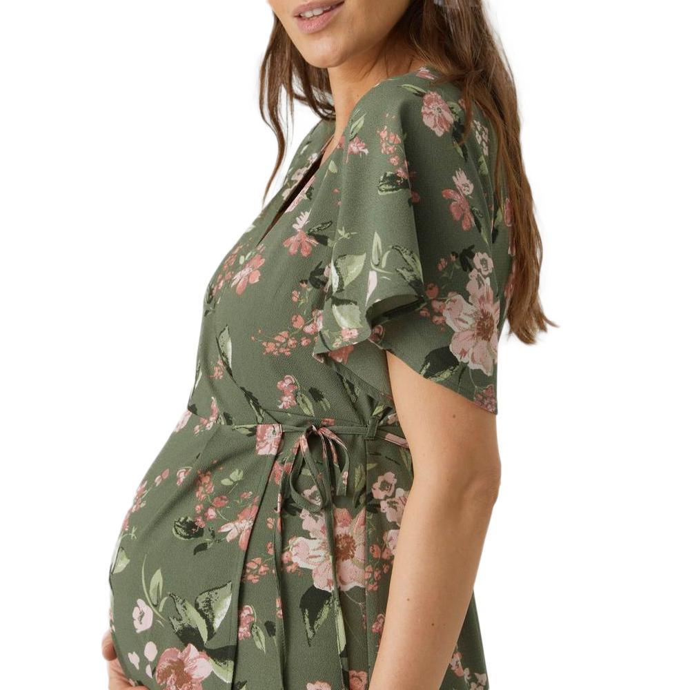 Robe de Grossesse Kaki Femme Vero Moda Maternity 20019203 vue 3