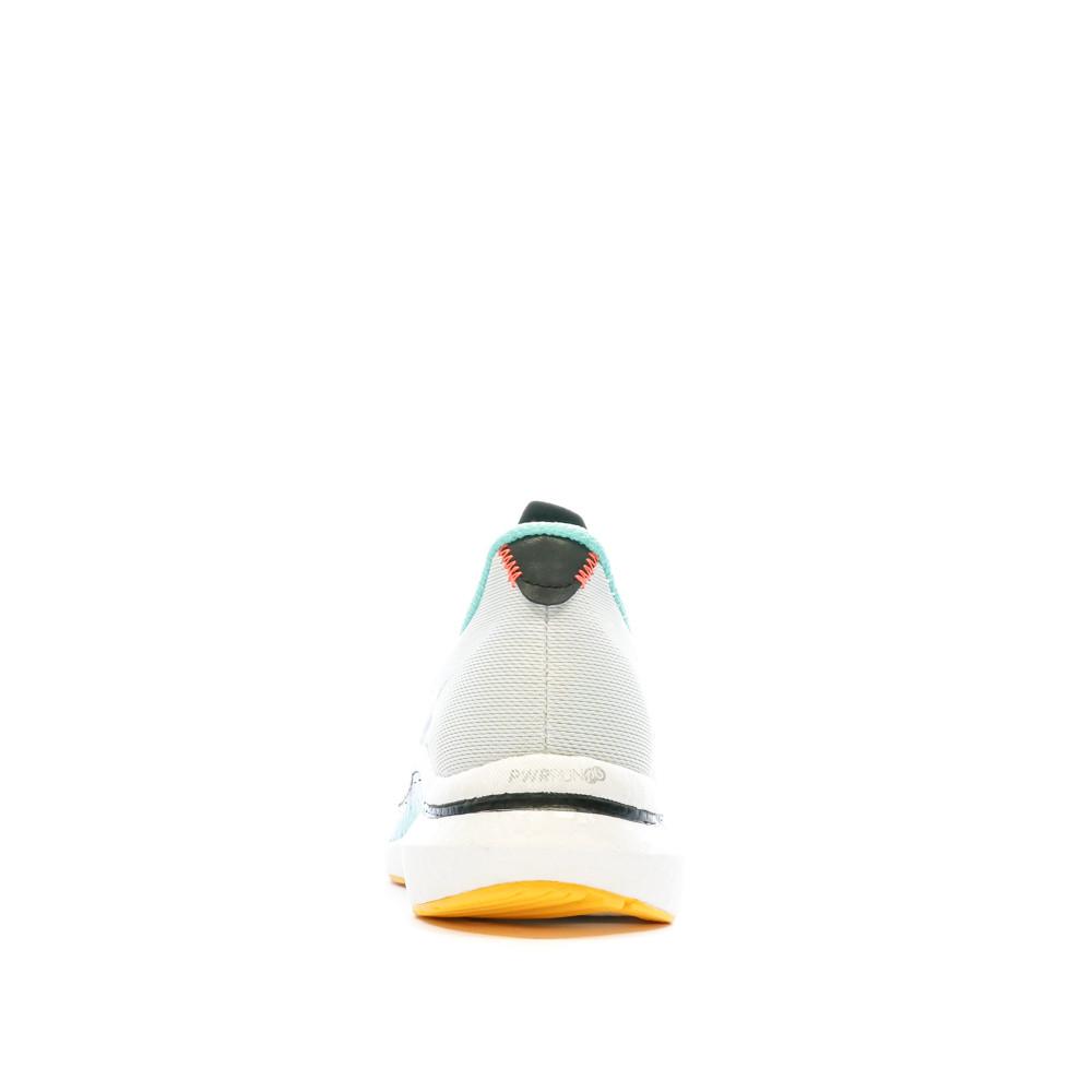 Chaussures de Running Blanc/Turquoise/Orange Femme Saucony Endorphin Pro 2 vue 3