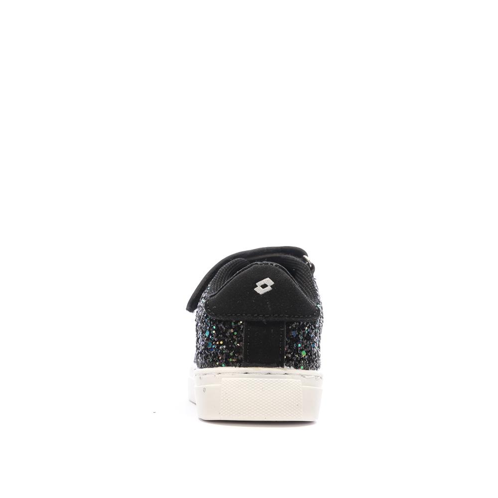 Baskets Noir Fille Lotto Plaisance vue 3