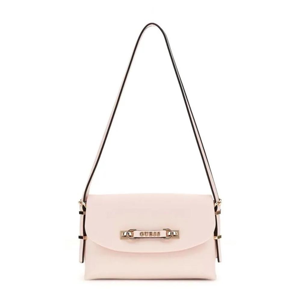 Sac à Bandoulière Rose Femme Guess Lefia pas cher