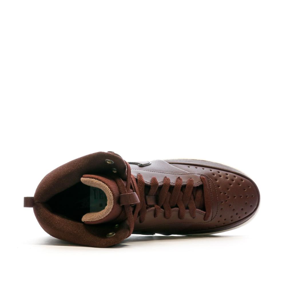 Baskets Bordeaux Homme Nike Court Vision Mid vue 4