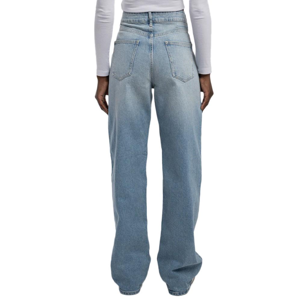 Jean Baggy Bleu Clair Femme Teddy Smith Tomboy vue 2