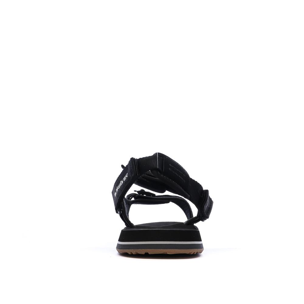 Sandales Noir Homme Quiksilver Monkey Caged vue 3