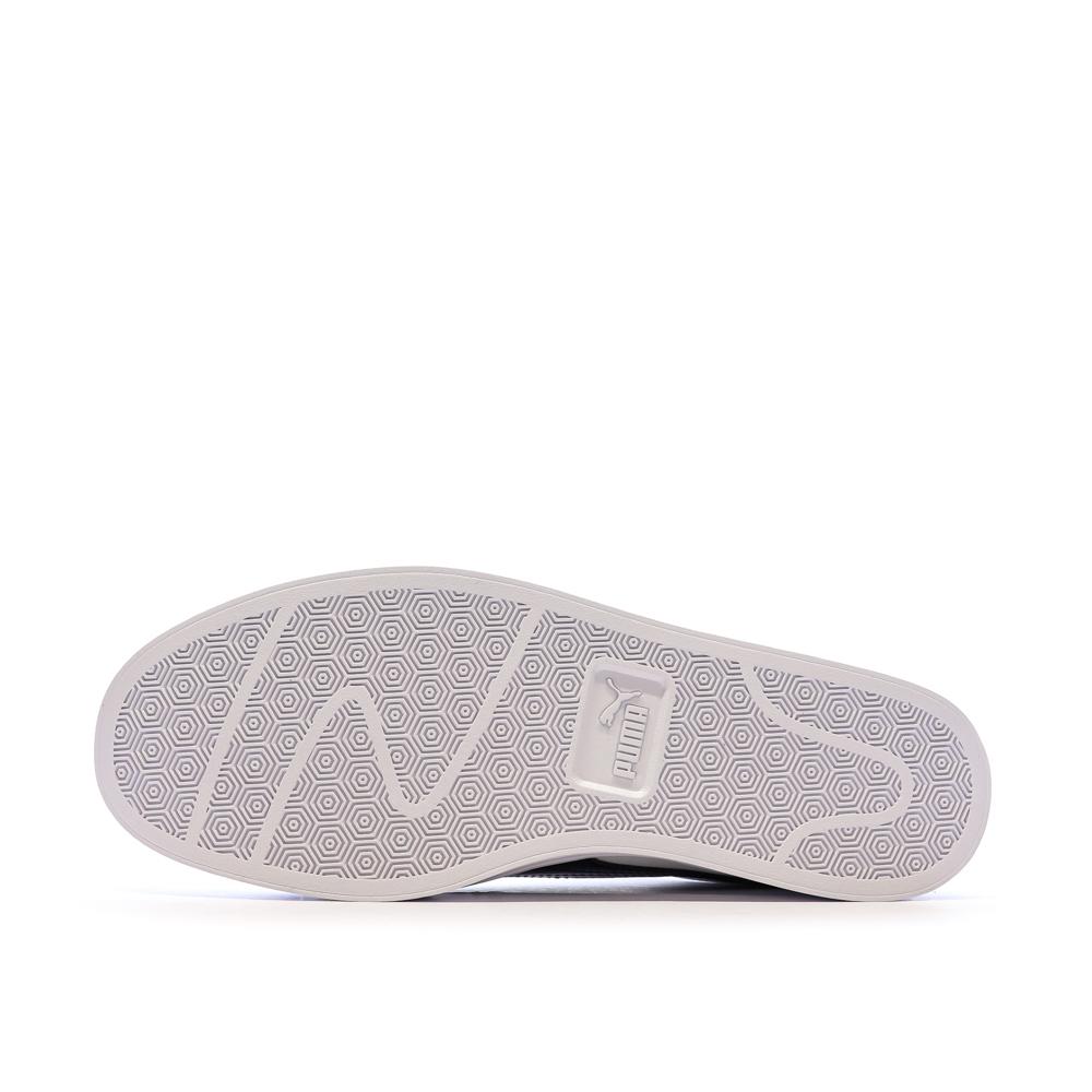 Baskets Blanches Homme Puma Smash Vulc vue 5