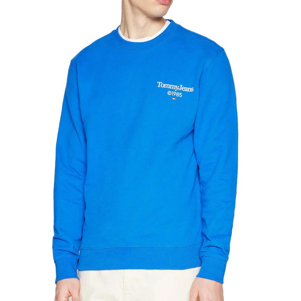 Sweat Bleu Homme Tommy Hilfiger Entry pas cher