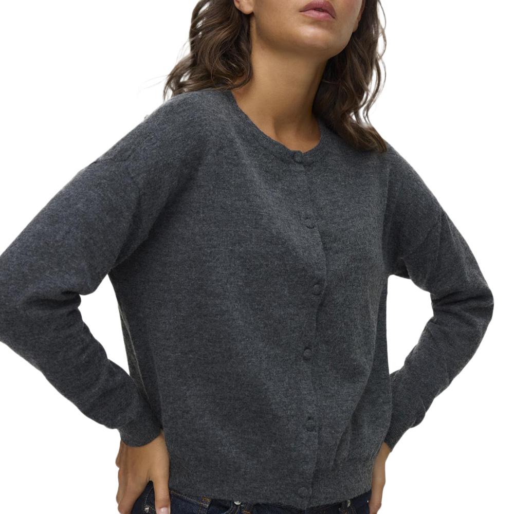 Pull Gris Foncé Femme Vero Moda Marina pas cher
