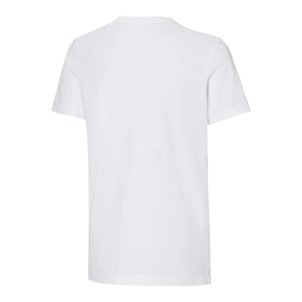 T-shirt Blanc Garçon Puma Blank vue 2