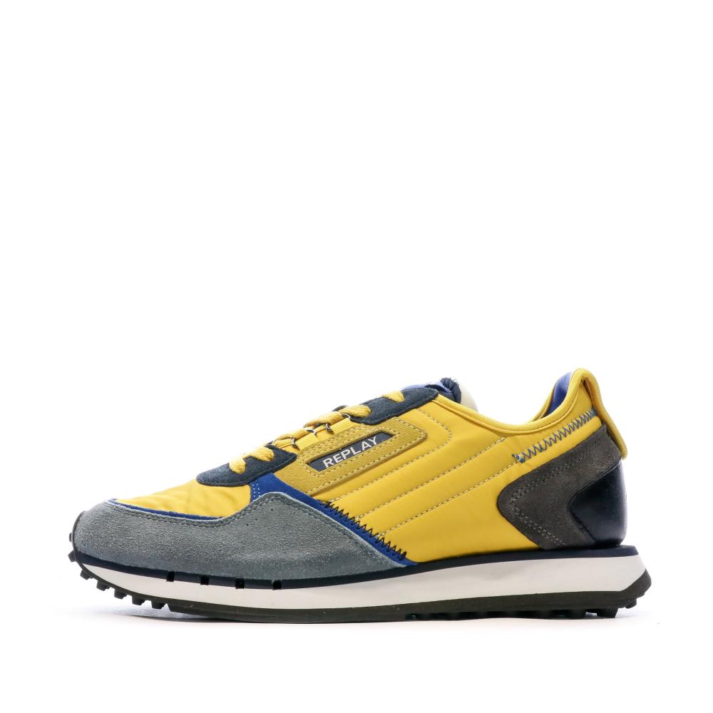 Baskets Jaunes Homme Replay Drum Wave 2 pas cher