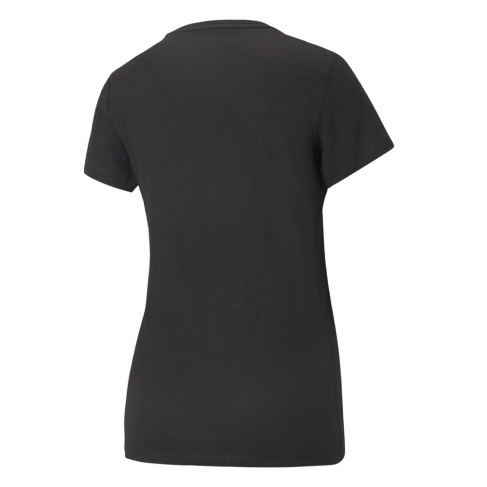T-shirt Noir Femme Puma Performance Logo Fill vue 2