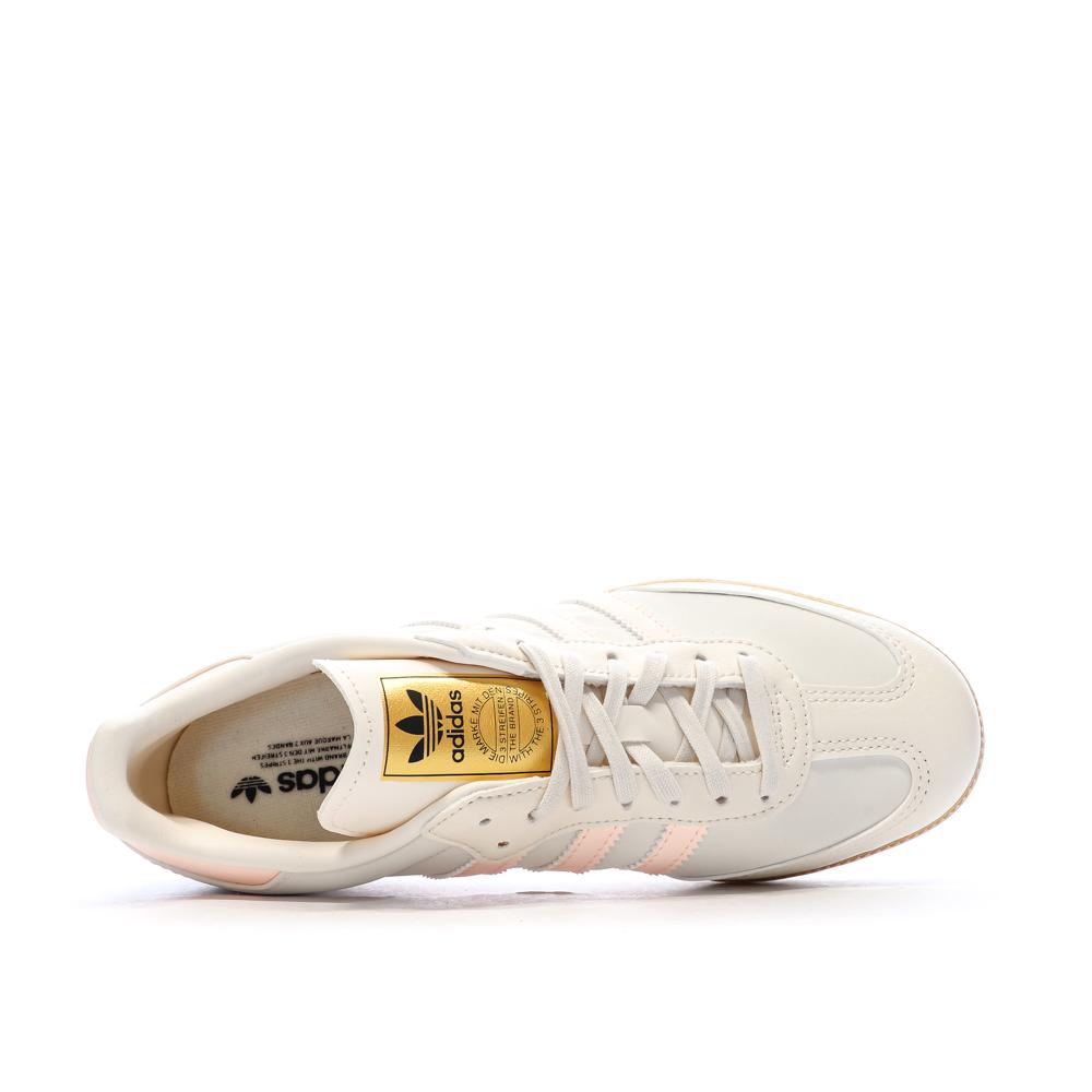 Samba OG Baskets Ecrus Fille/Femme Adidas vue 4