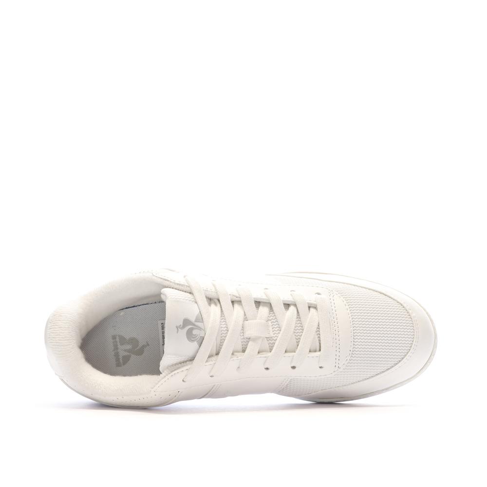 Baskets Blanches Homme Le Coq Sportif Derby vue 4
