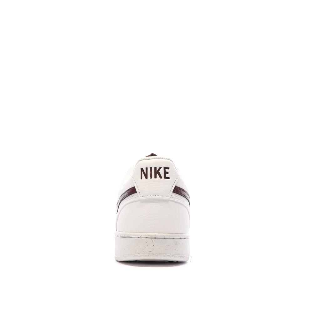 Baskets Blanc/Bordeaux Homme Nike Court Vision Low vue 3