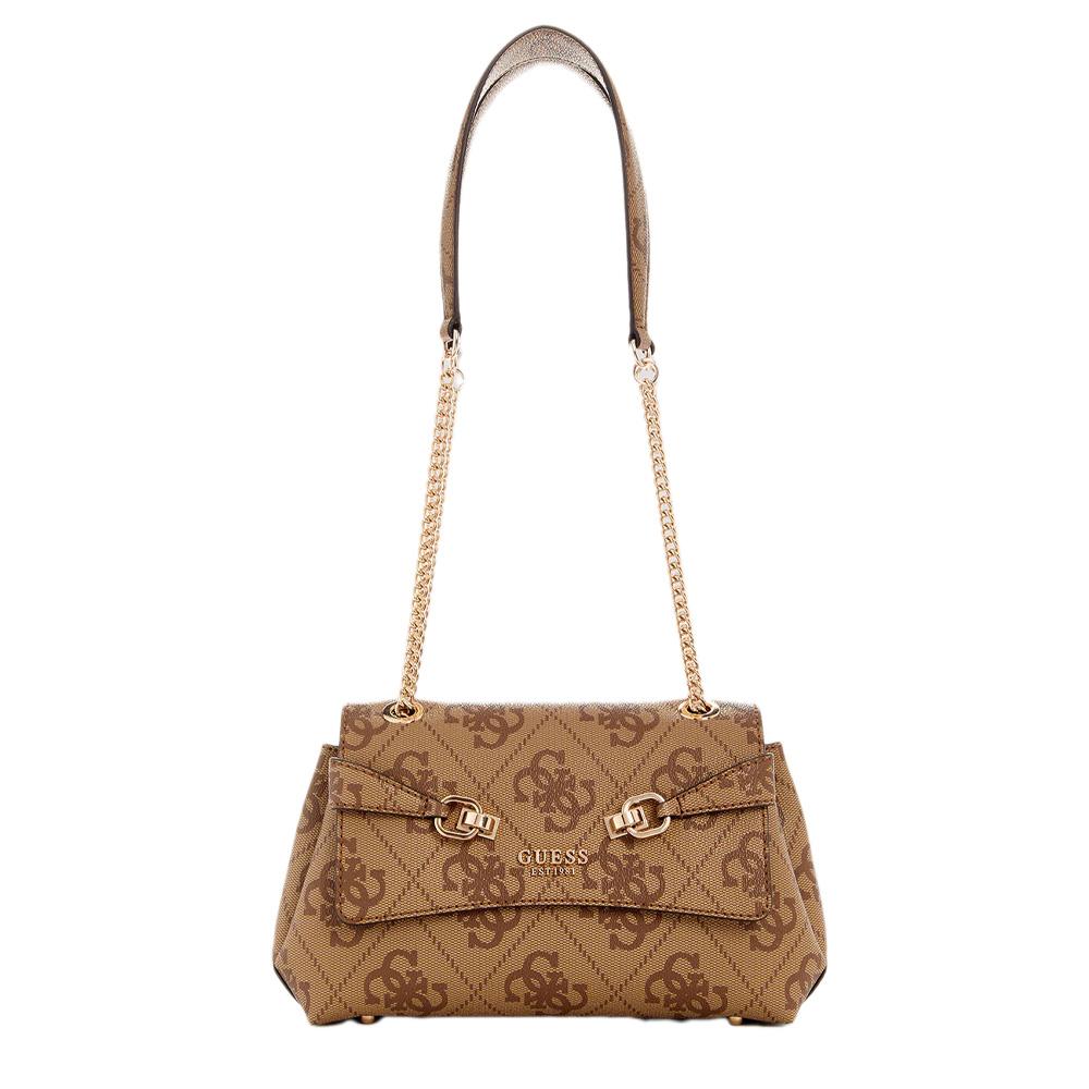 Sac à main Marron Femme Guess Lorelei Convertible pas cher