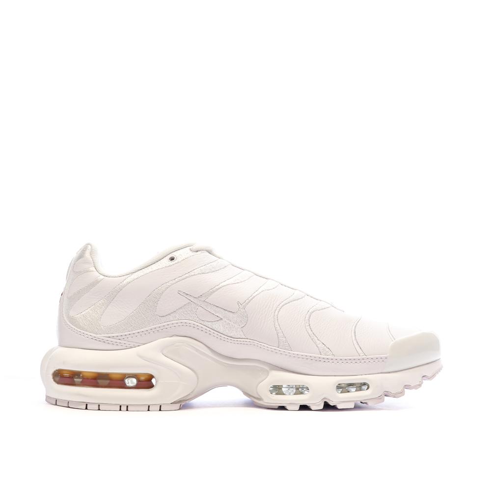Baskets Blanches Homme Nike Air Max Plus vue 2