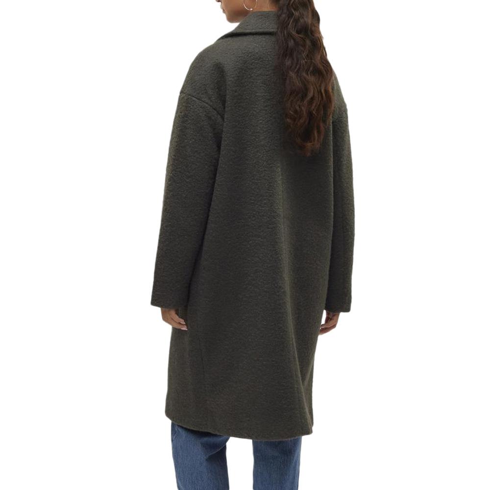 Manteau Long Gris Femme Vero Moda Liteerika vue 2