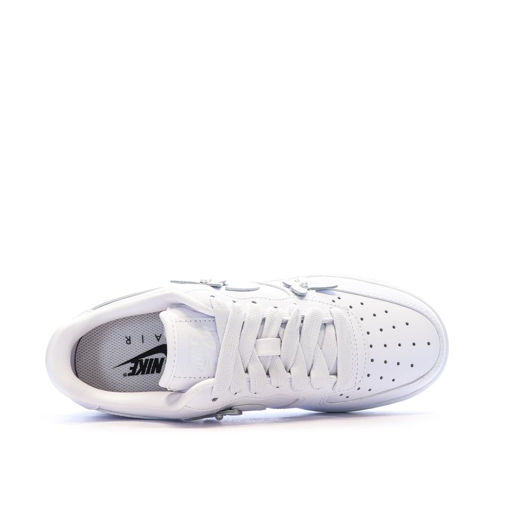 Baskets Blanche Femme Nike Air Force 1 Low Butterfly vue 4